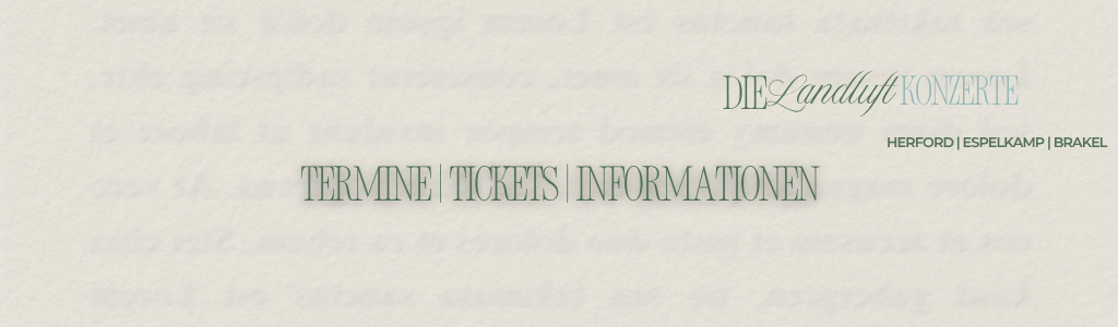 Termine Tickets Informationen